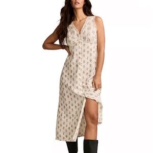 NWT Lucky Brand Sleeveless Midi Dress